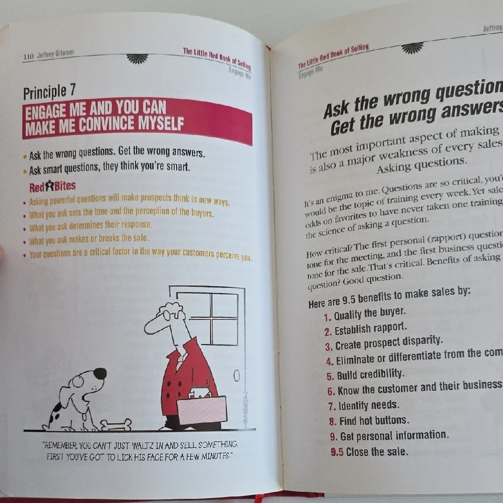 Sales Books- Little Red Book of Selling and Sandler Training's 7 Step Book Set - Picture 12 of 14